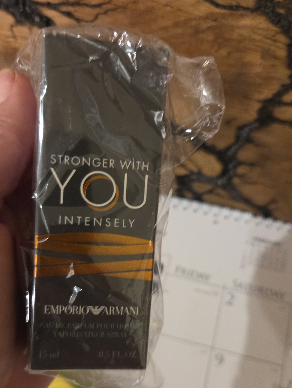 Emporio Armani Stronger With You Intensely - NIB Sealed Travel Size